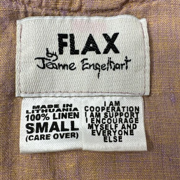 FLAX by Jeanne Engelhart Tank Maxi Dress Size S Peach - Picture 3 of 11